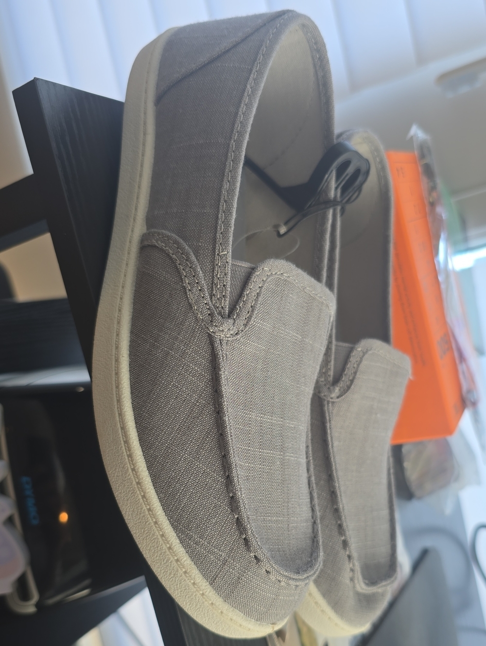 Women's Slip On shoes Gray 7.5 New